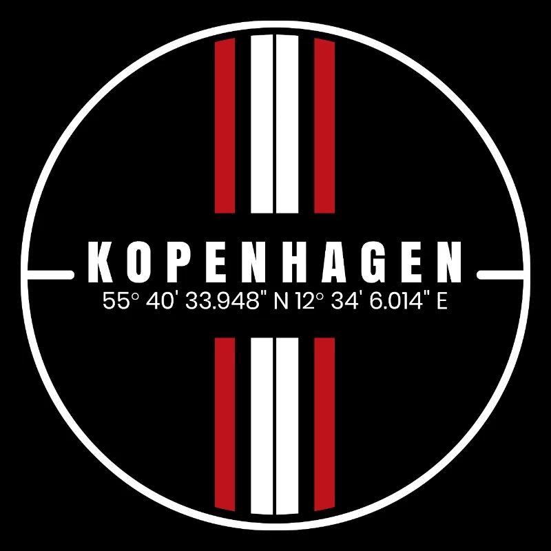 Coordonnées de Copenhague