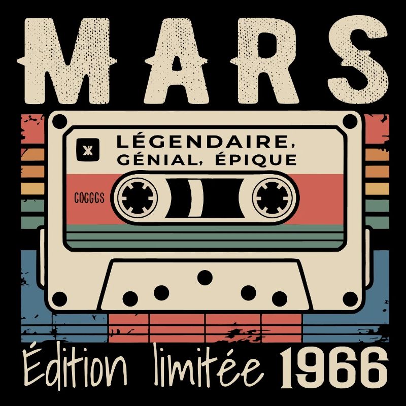 Anniversaire 1966 Mars 1966 né en Mars 1966