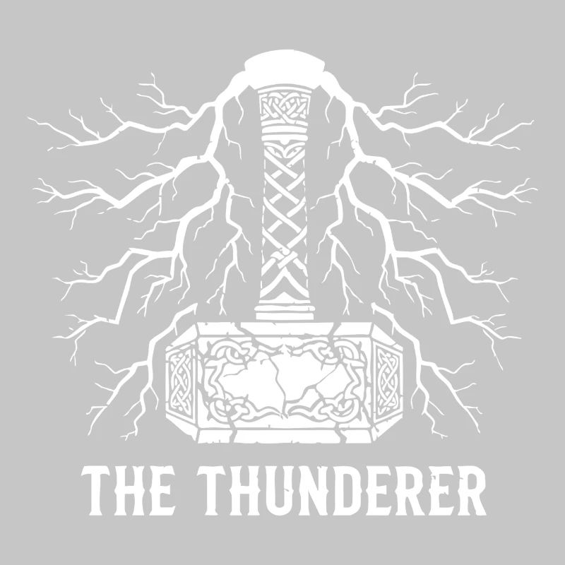 The Thunderer Thor's Hammer Mjölnir Lightning