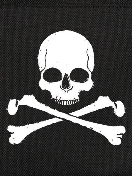Skull Cross Pattern Skull