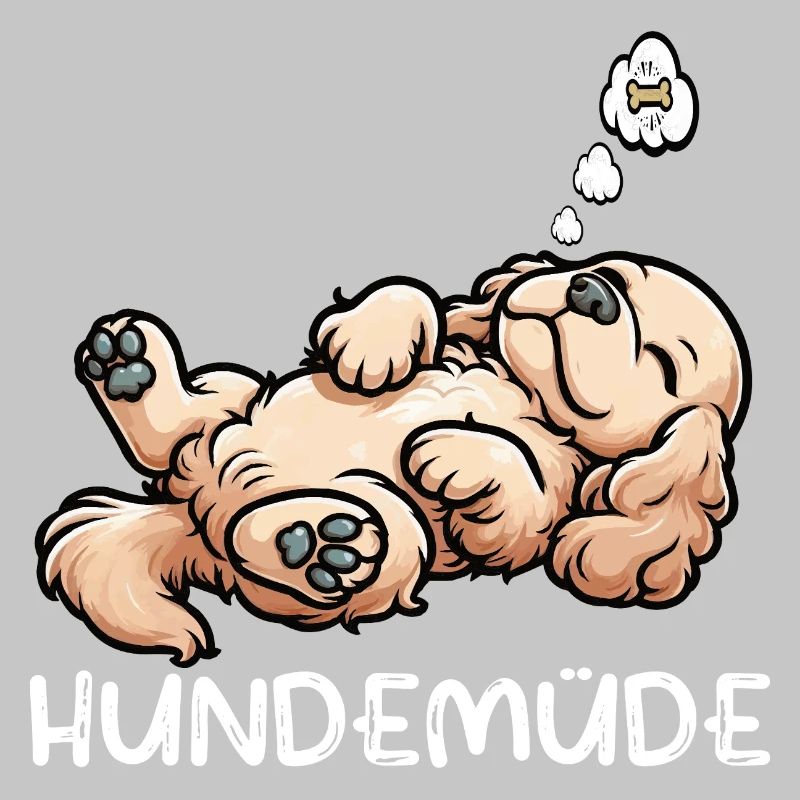 Hundemüde Cocker Spaniel Cockerhund Cockerbesitzer