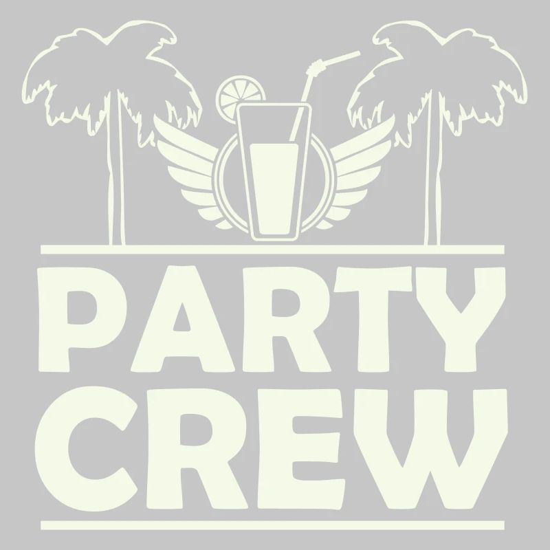 Party Crew Palm Trees