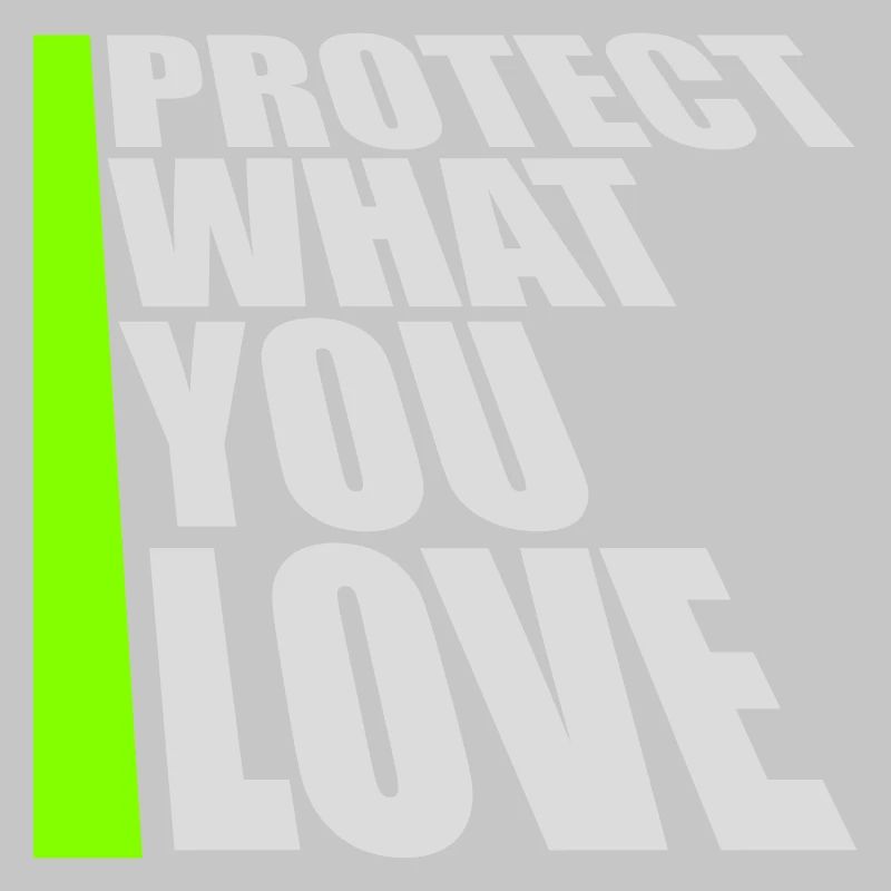 Déclaration de protection de la nature Protéger ce que vous aimez Logo de la Déclaration de Protection de la Nature