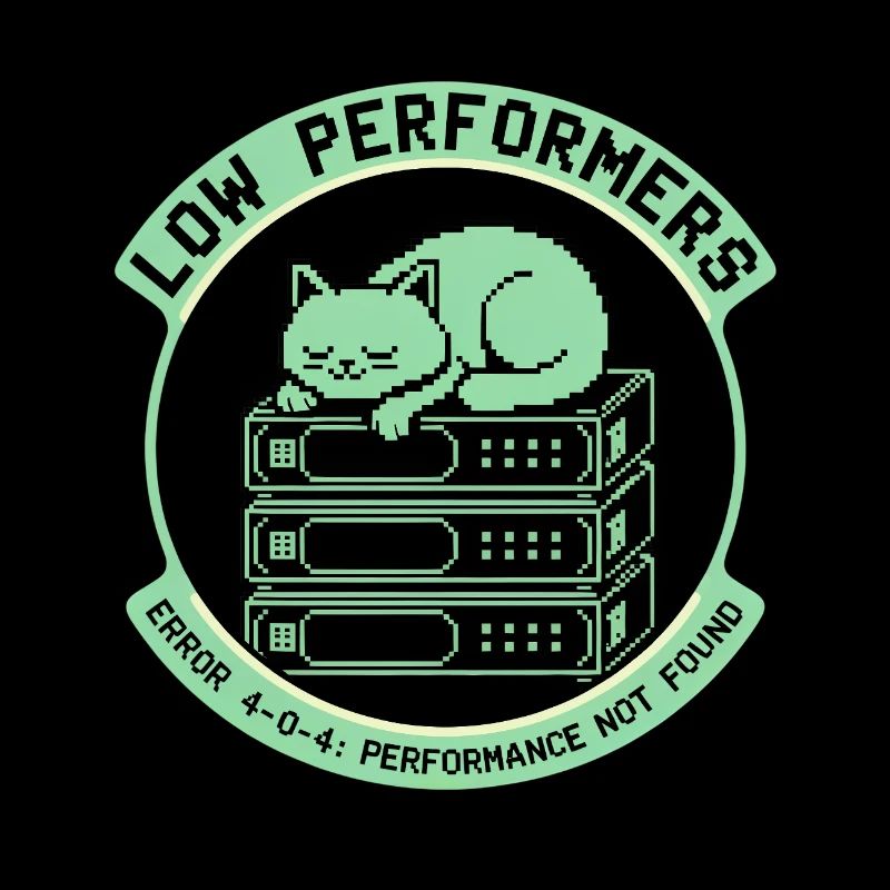 Low Performers Katze Server Pixel Art