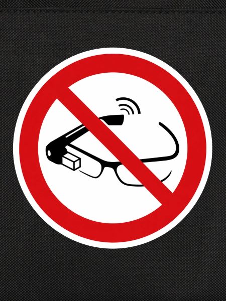 Smart glasses prohibited