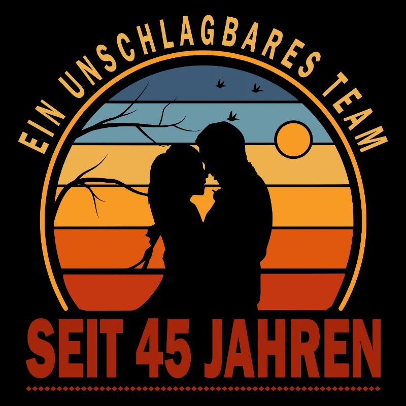 45 ans de relation Anniversaire de mariage