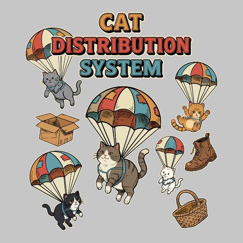 Système de distribution des chats