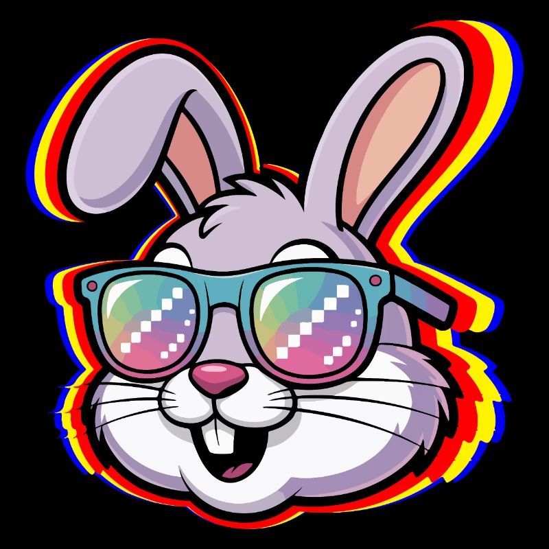 Happy Easter Sweet Easter Bunny Egg Hunt Easter Eggs