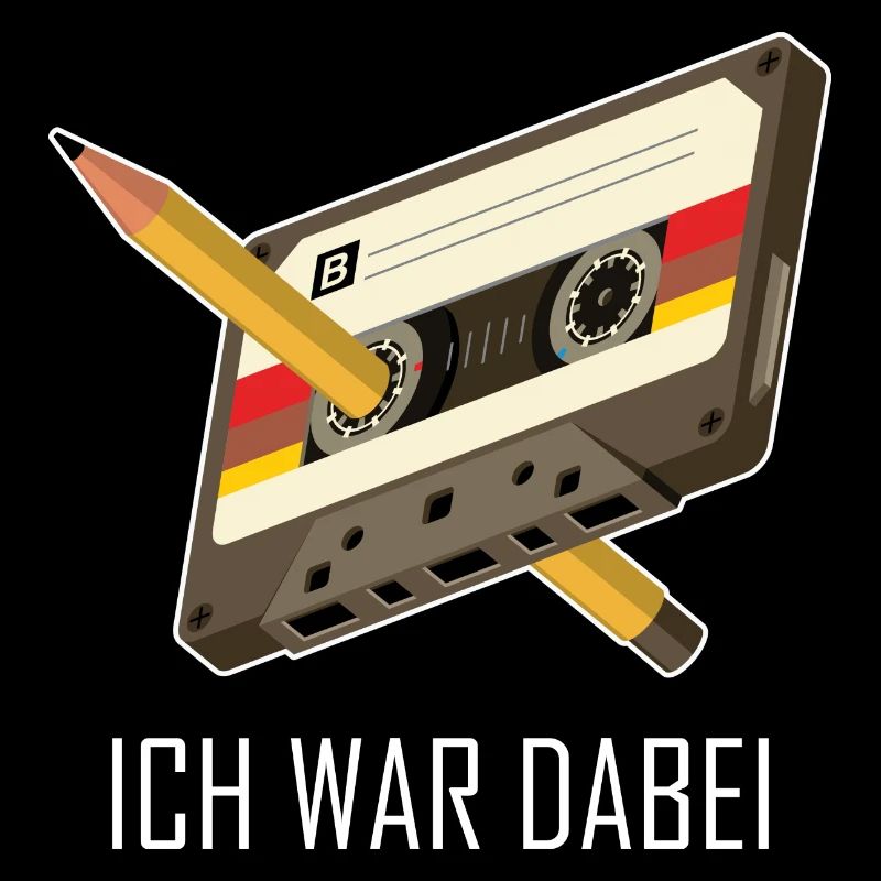 Kassette Bleistift 80er 90er Erinnerung Geschenk
