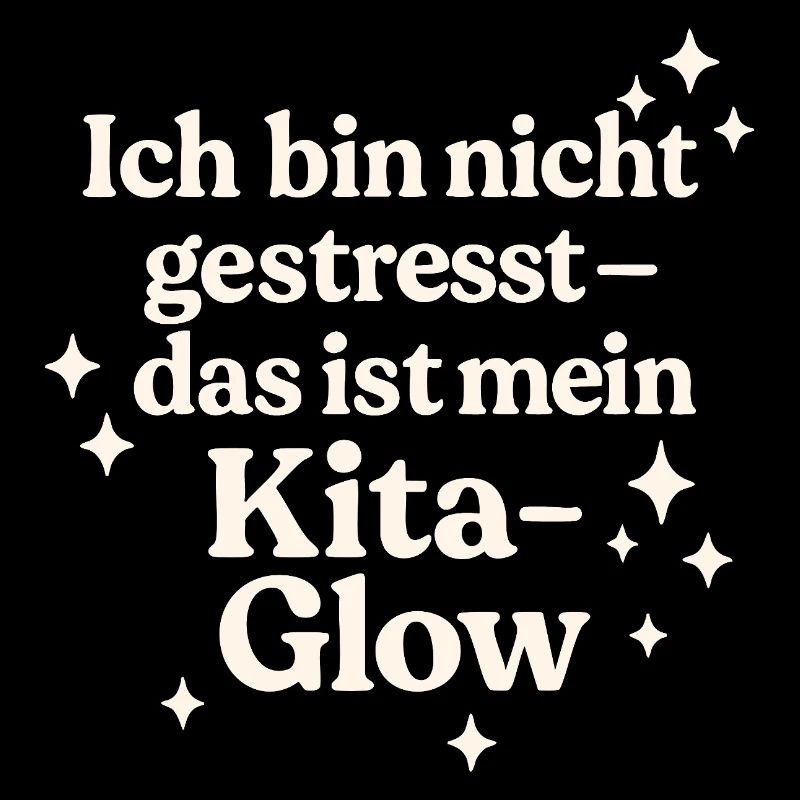 Ich bin nicht gestresst... (hellbeige)