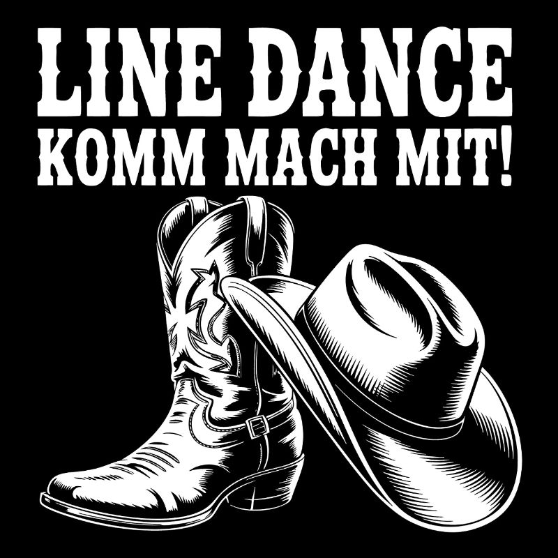 Line Dance Come join us! Cowboy Hat Western Boots
