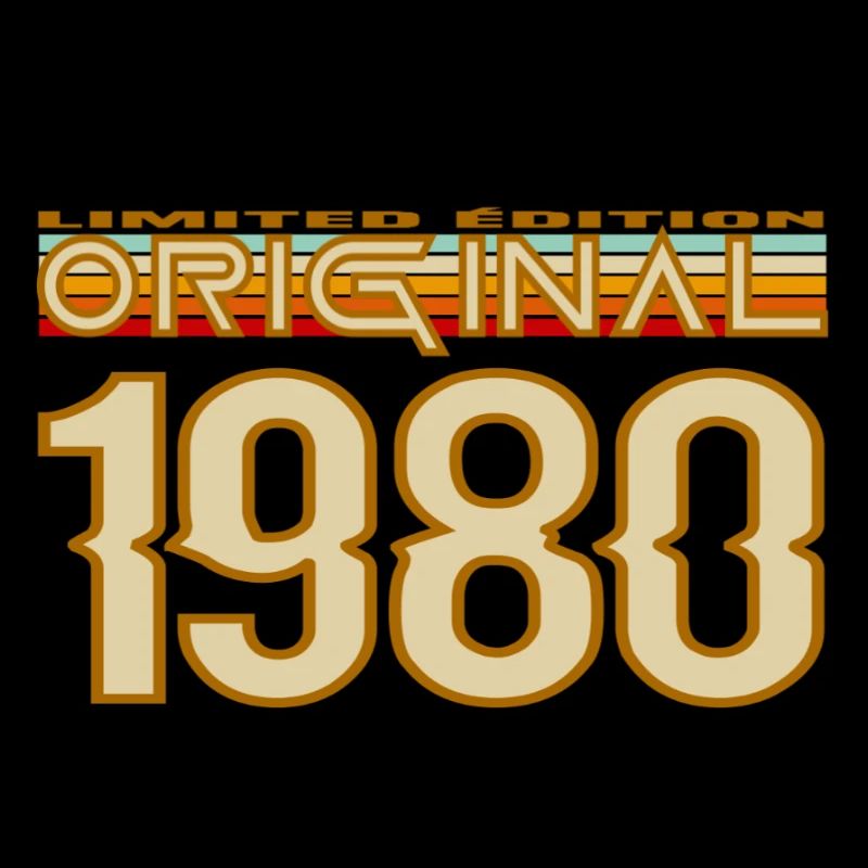 Retro 1980's First Edition