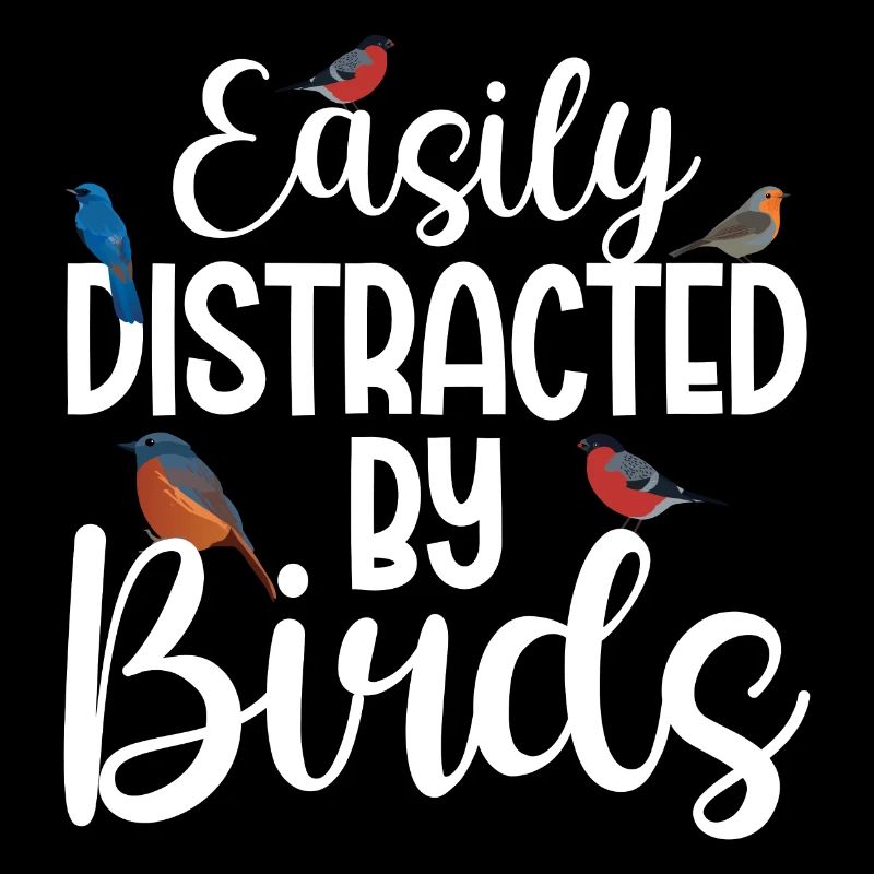 Facilement distrait par les oiseaux
