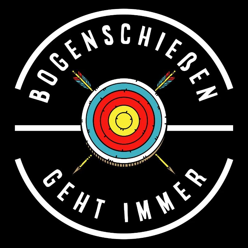 Ich gehe Bogenschießen
