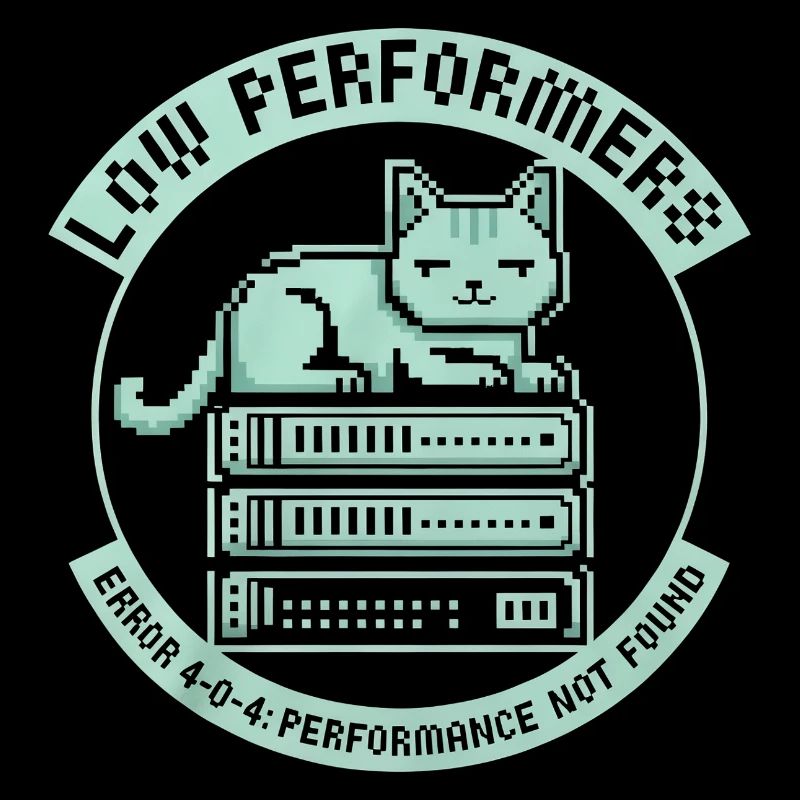 Low Performers Katze Server Pixel Art