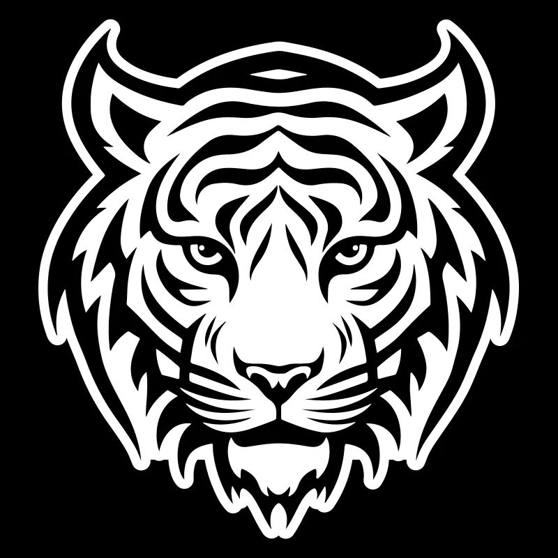 Tiger Kopf