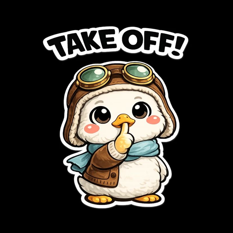 Take Off Penguin Pilot