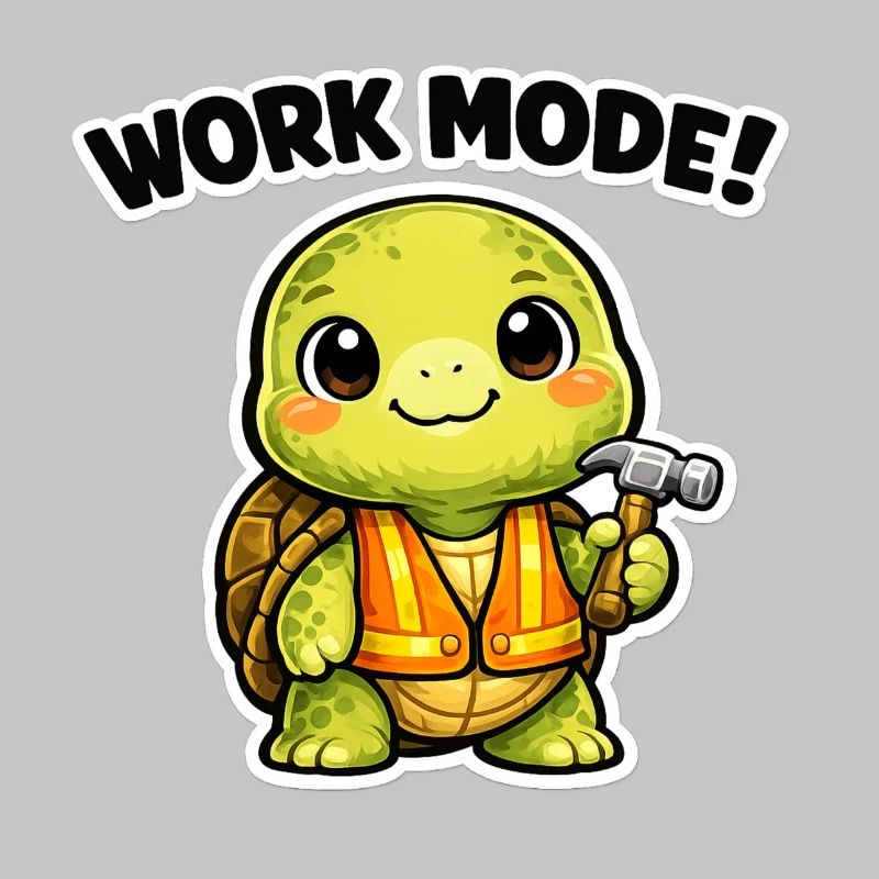 Arbeitsmodus Schildkröte Bauheld