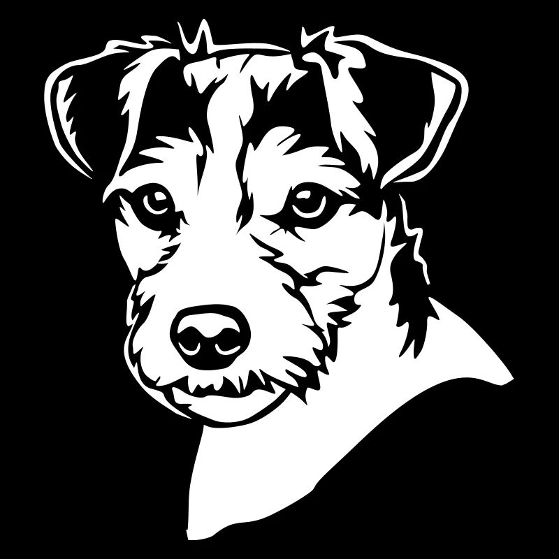 Parson Russell Terrier Kopf "Black Edition"