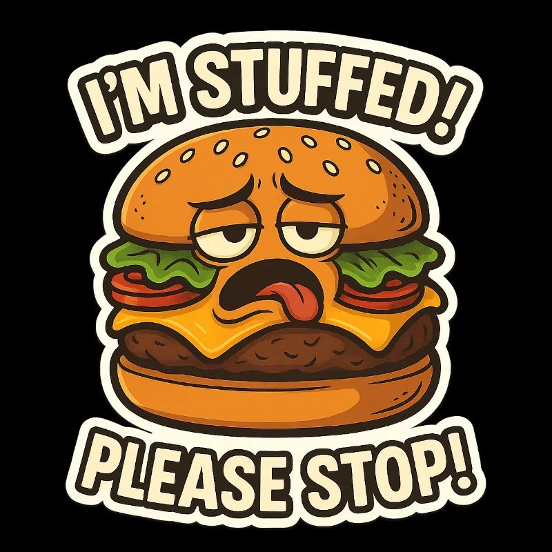 Ich bin gefüllter Hamburger