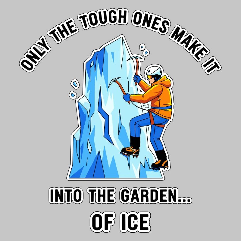 Garten aus Eis