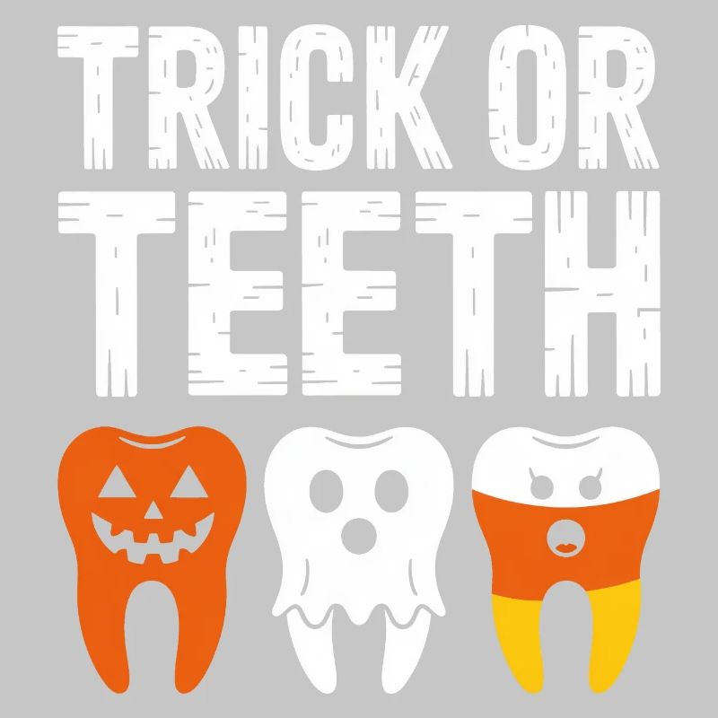 Trick or Teeth Halloween Tee