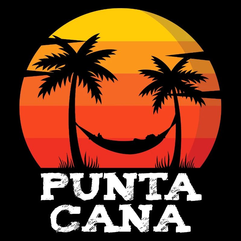 Punta Cana Sunset Palm Trees Souvenir