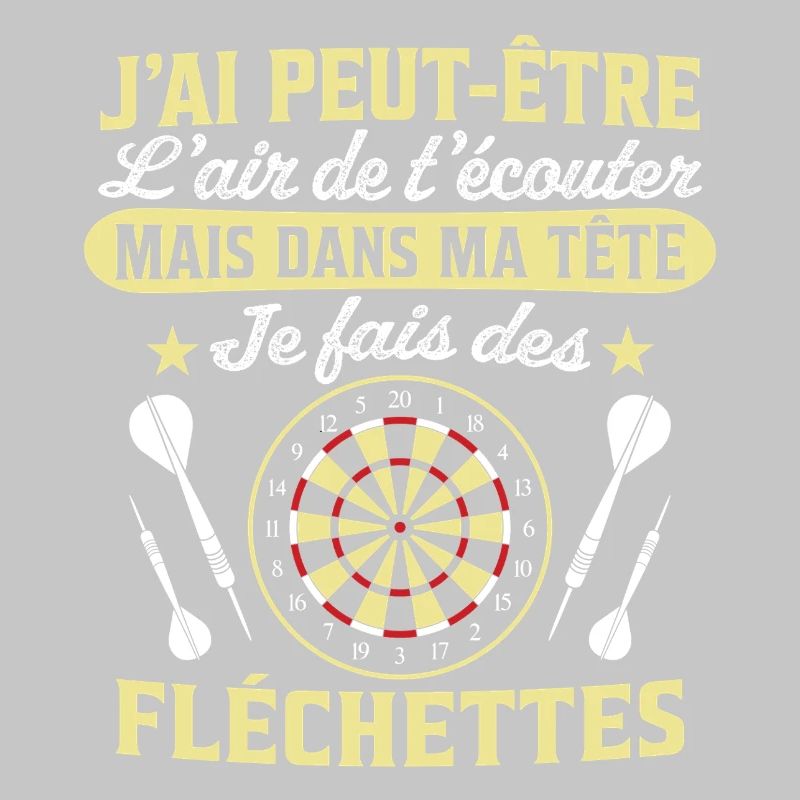  joue aux fléchettes