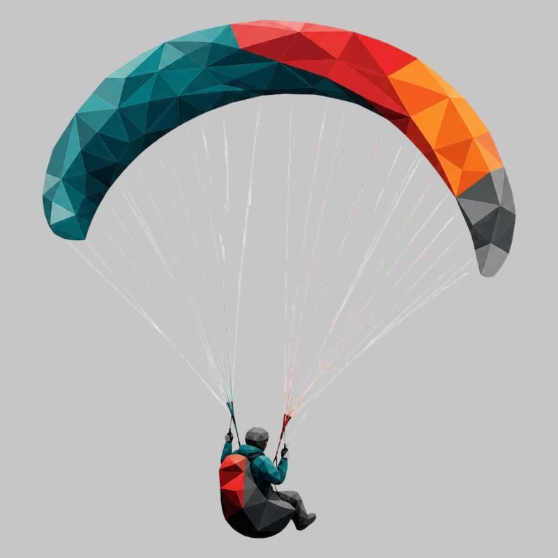 Geometric Paraglider Panodesign