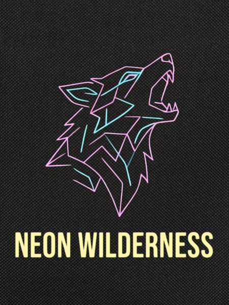 Wolf Neon Wilderness