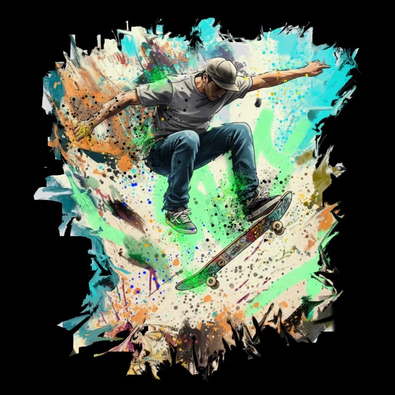 skateboarden