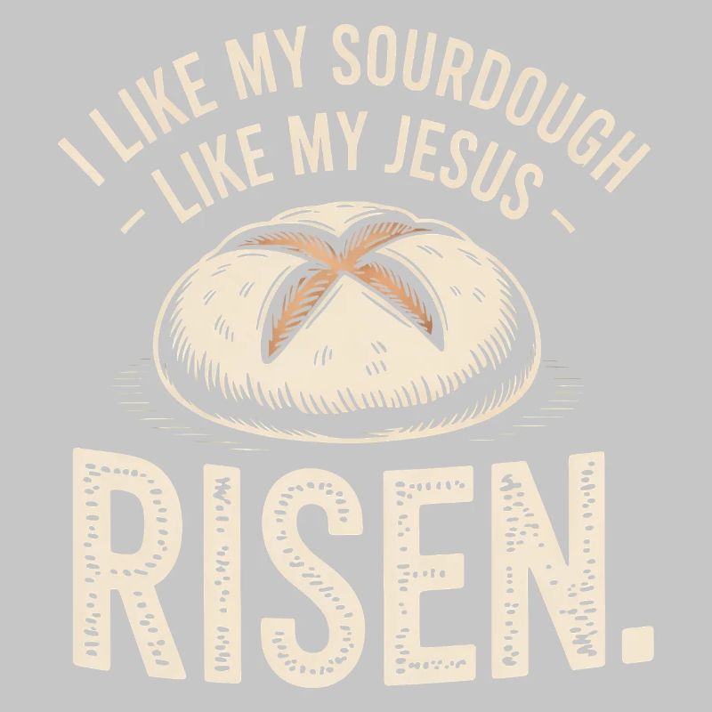 Sauerteig Jesus Risen Bread Tee