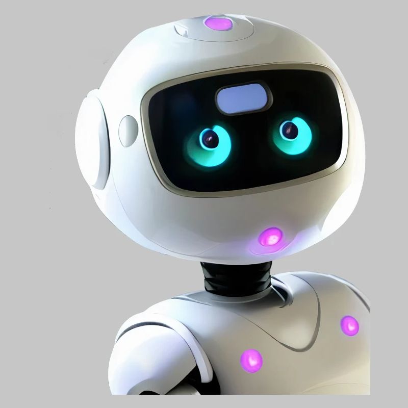 Futuristic Humanoid Robot