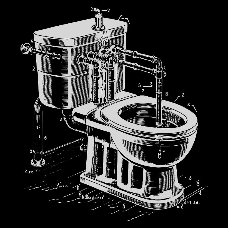 Plan de toilette Steampunk