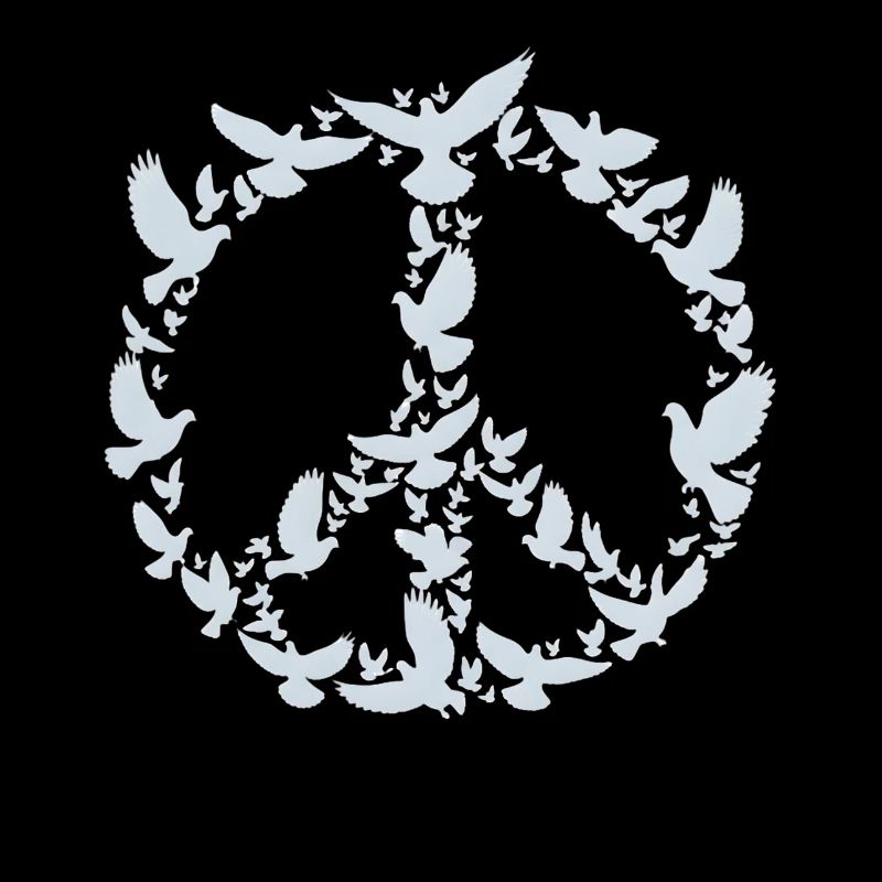 Friedenstauben Peace Symbol Kunst Design