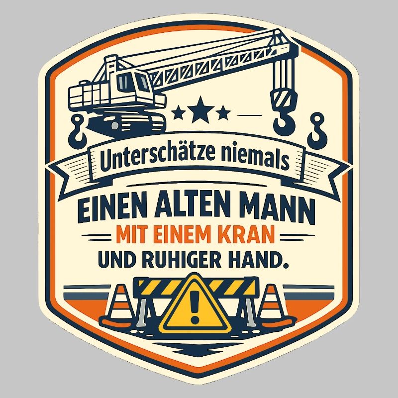 Kranmeister Alter Mann Patch