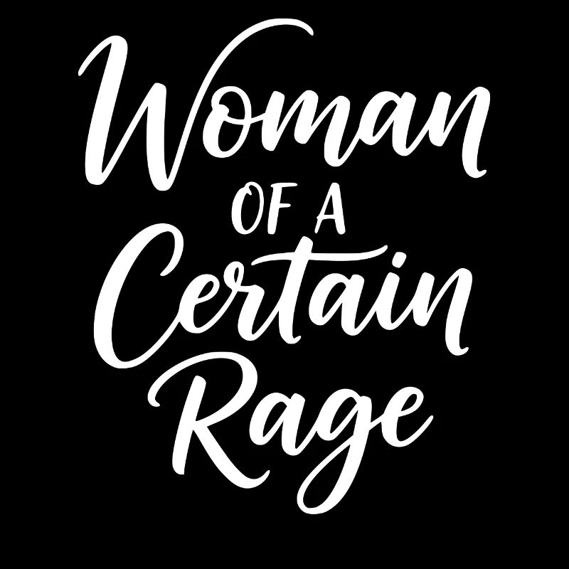 Déclaration de femme d’une certaine rage blanche