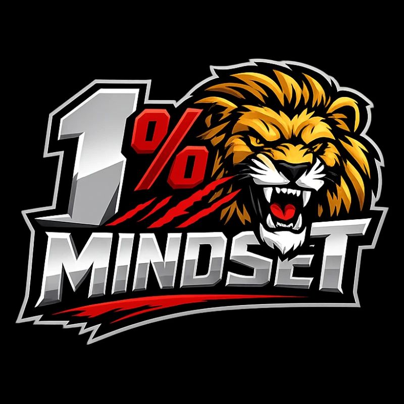 Logo Lion à 1 % Mindset