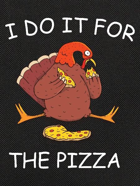 turkey pizza thanksgiving