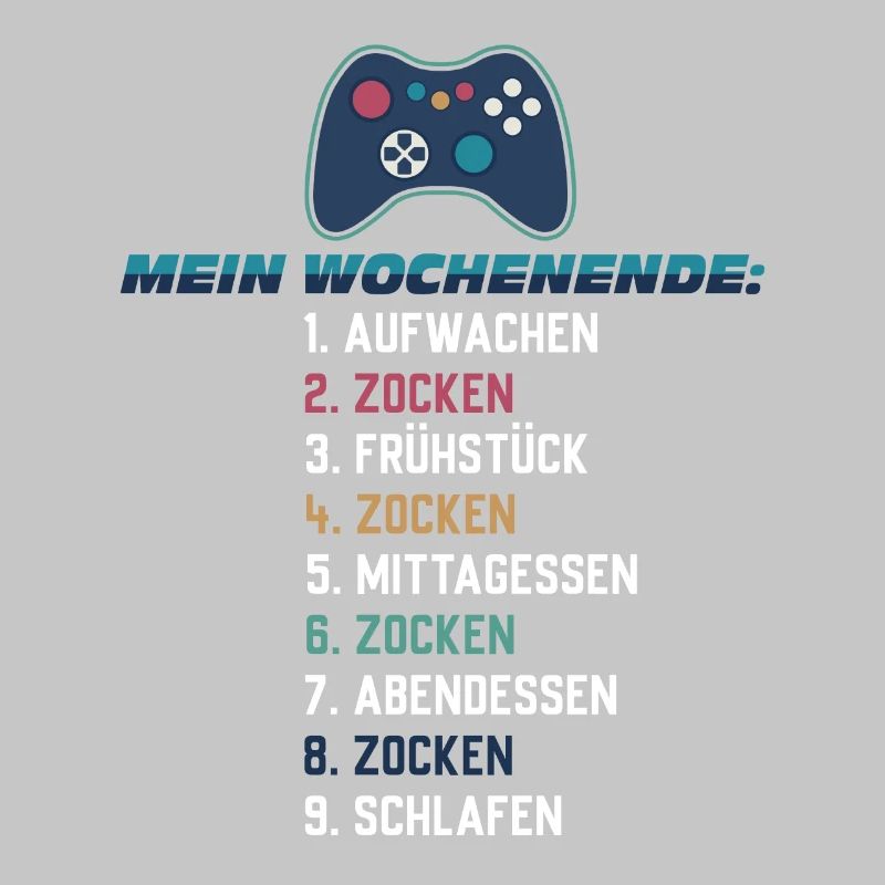 Mein Wochenende Zocken Gaming Liste Controller