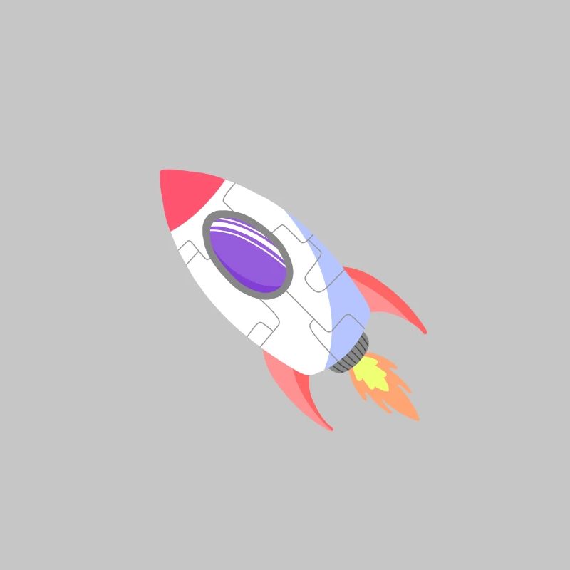 Space Rocket Pop Comic