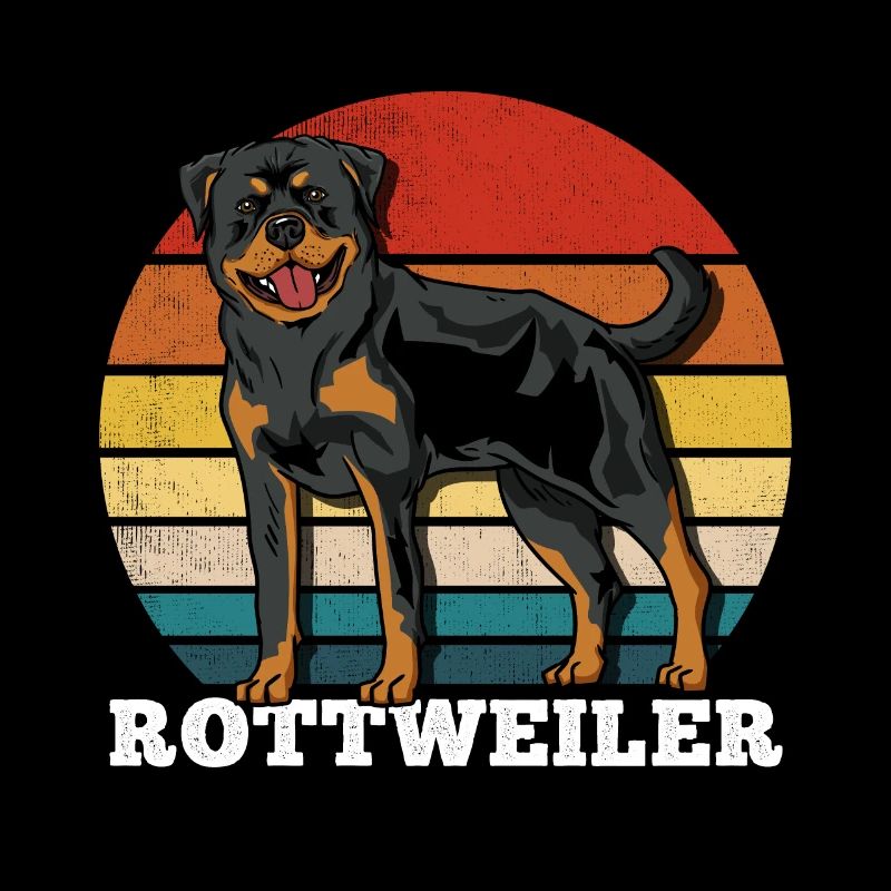 Rottweiler Retro