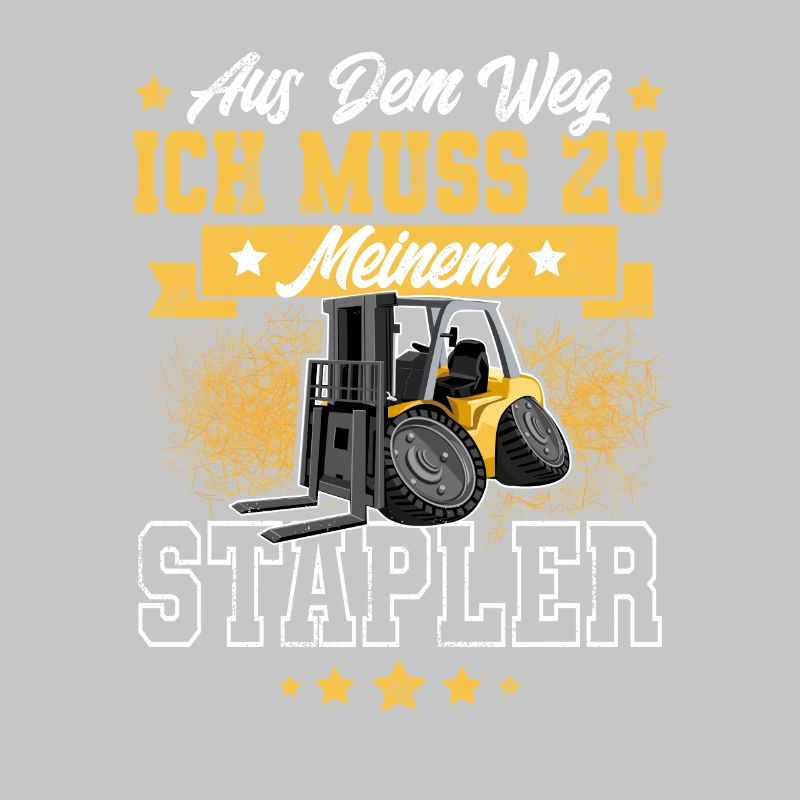 Staplerfahrer Gabelstapler Lagerist