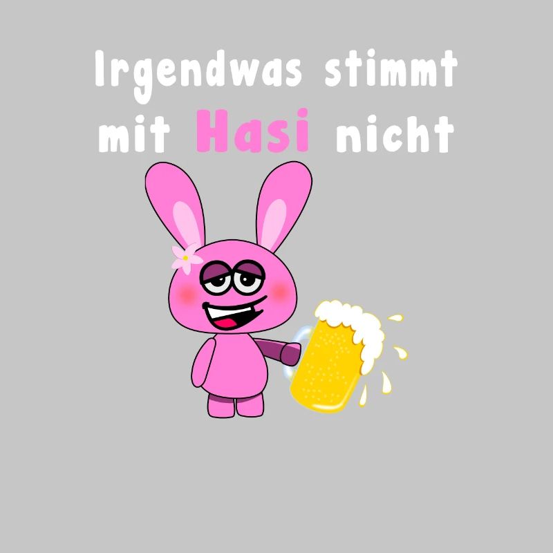 Something Is Wrong With Hasi Pink Drunken Rabbit