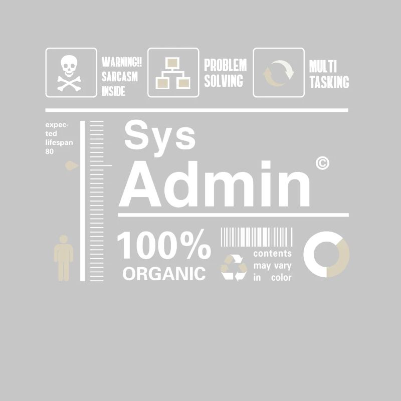 sys admin Content Irony Humor Computer Nerd pc cor