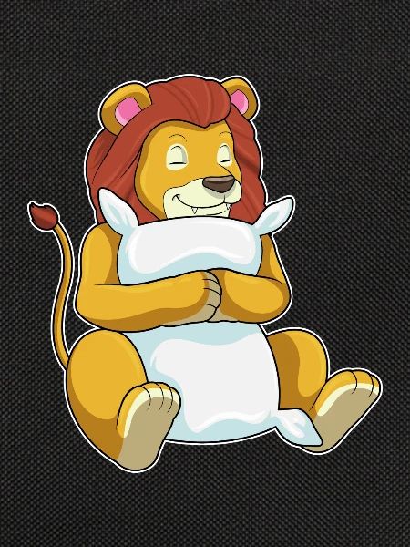 Lion Sleeping Pillow