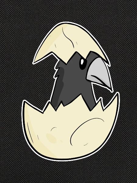 Crow Baby Egg