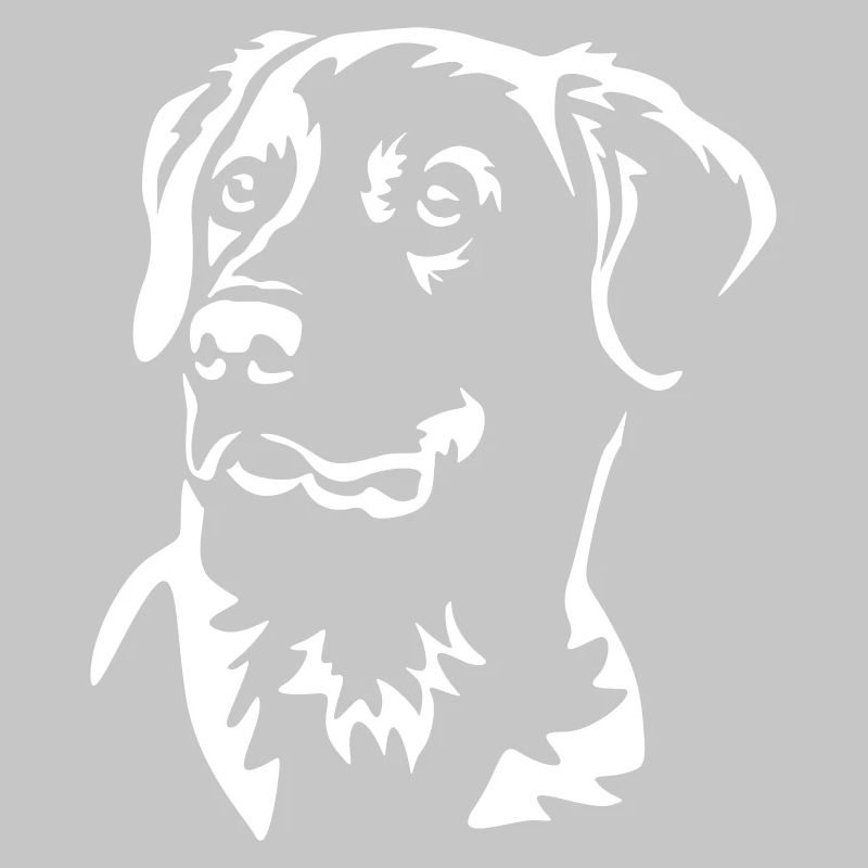 Labrador Kopf "Black Edition"