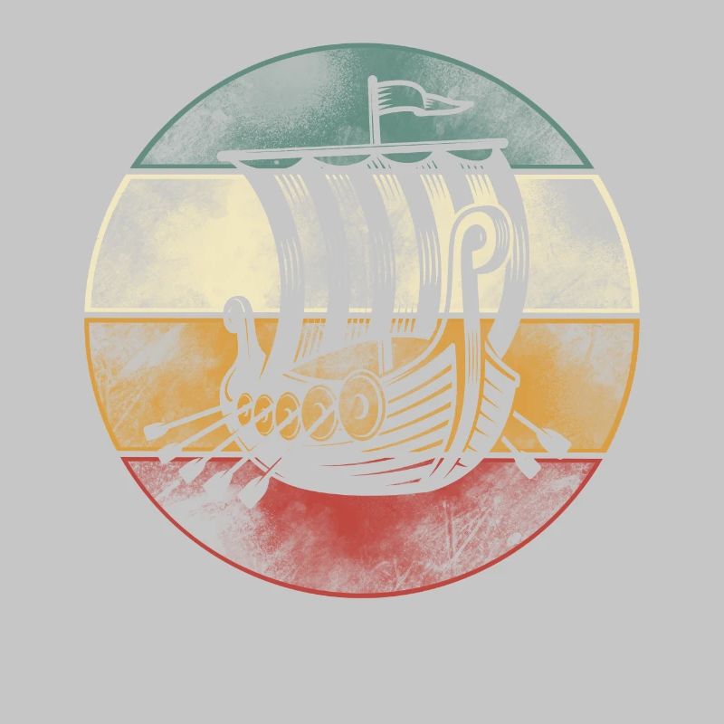 Wikinger Boot, Drachenboot Langschiff