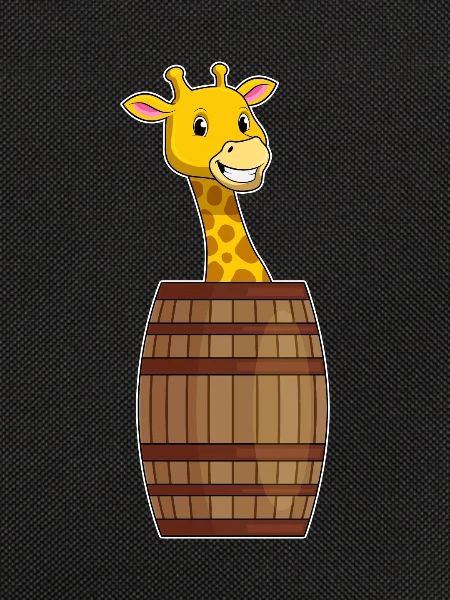 Giraffe Barrel